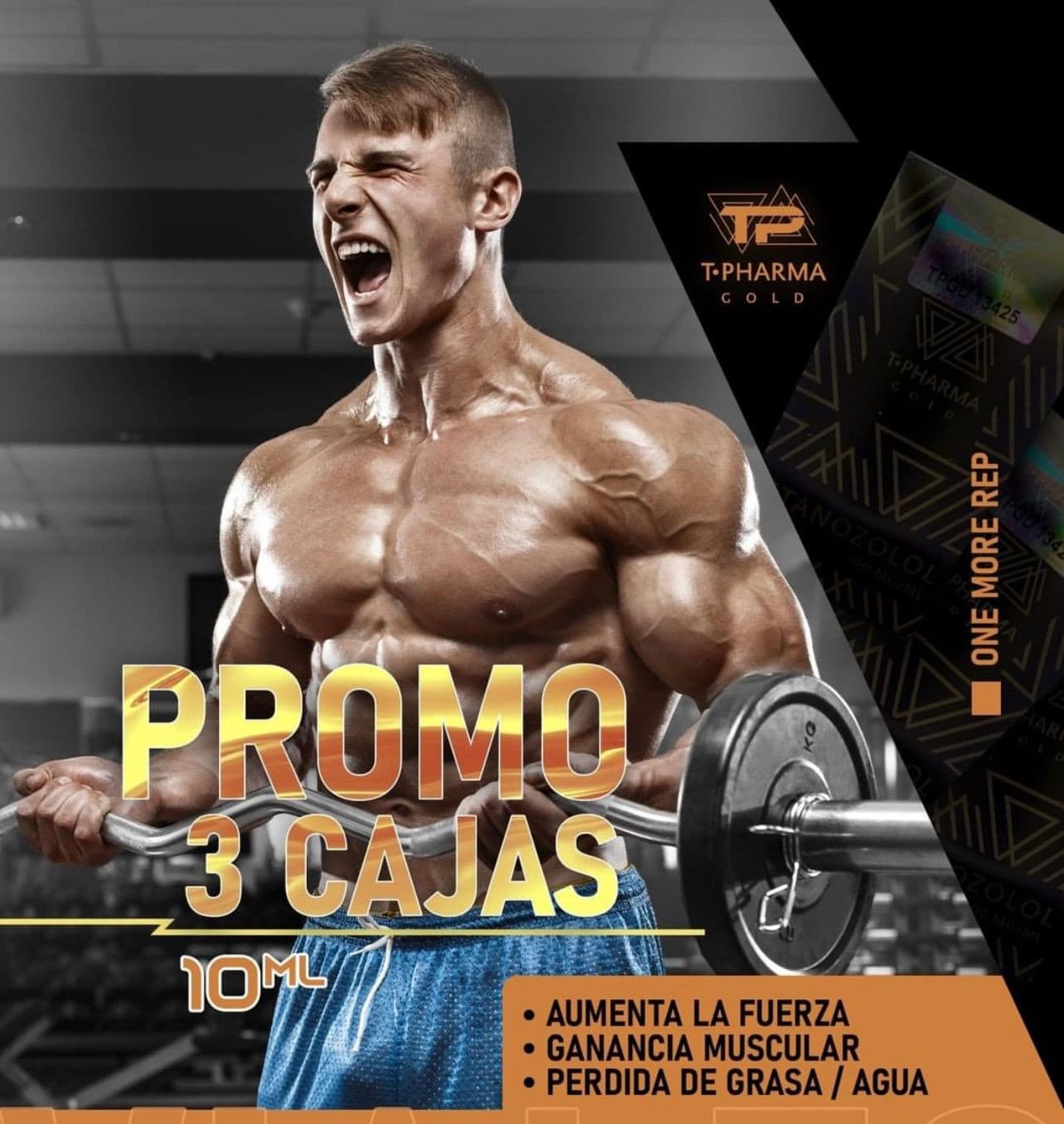 3 cajas de Stanozol