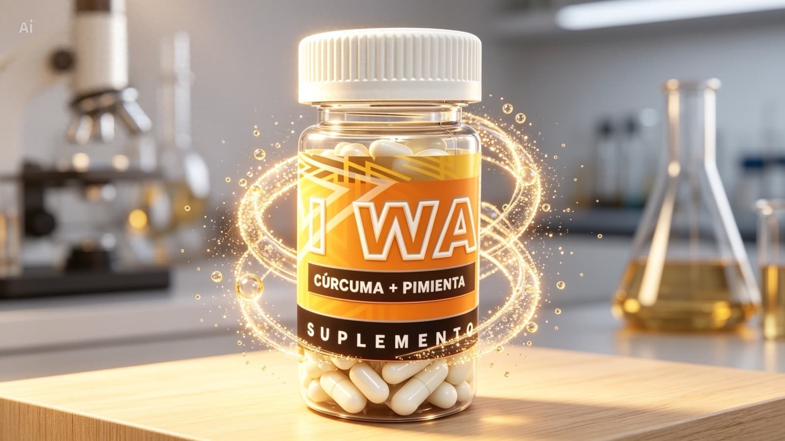 I WANT Curcuma+Pimienta