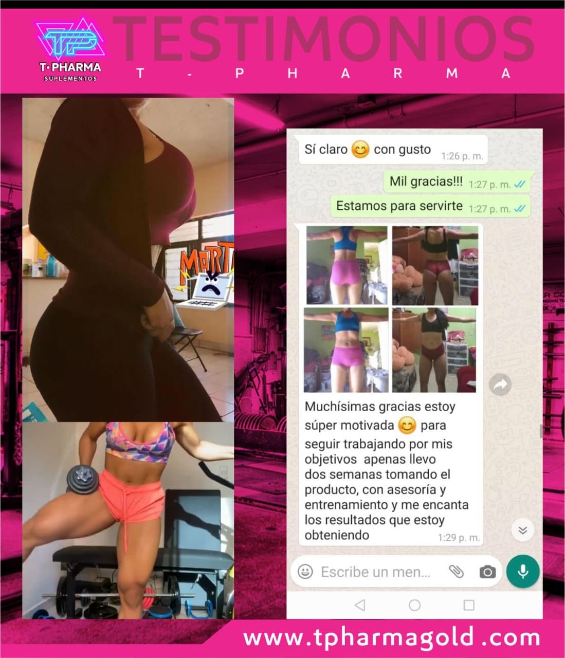 Testimonio Pink Kit 4
