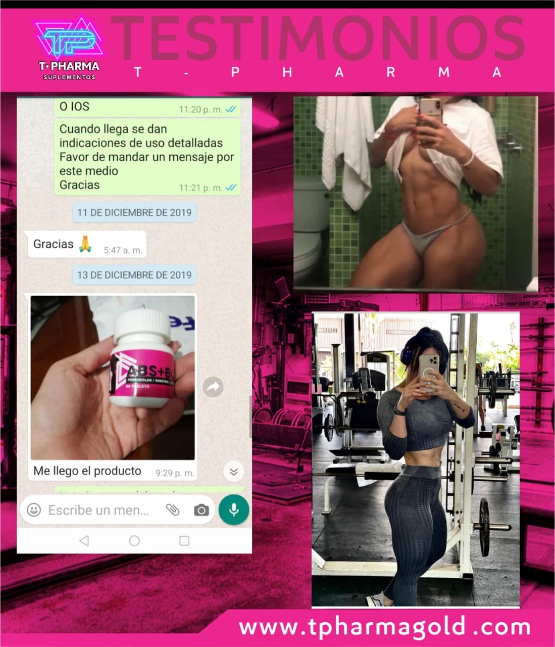 Testimonio Pink Kit 18